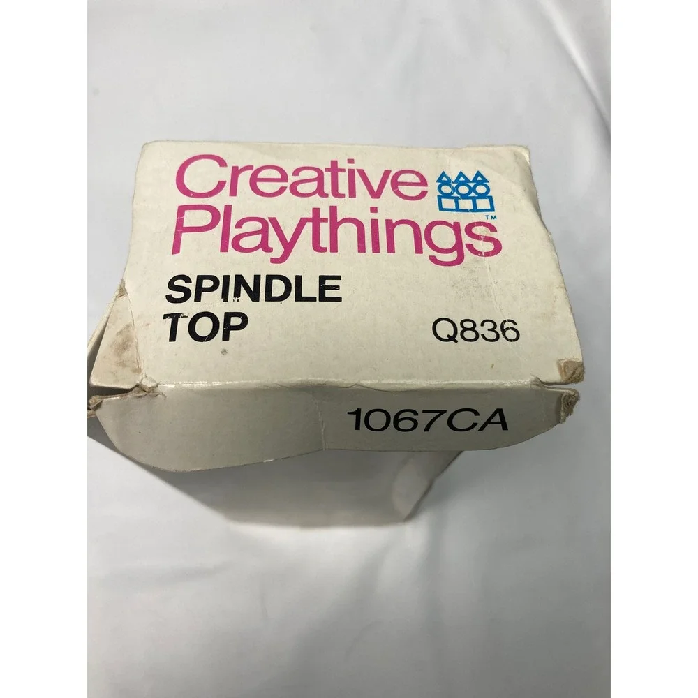 Vintage Creative Playthings Spindle Top Toy in‎ Original Box – 1969 Japan